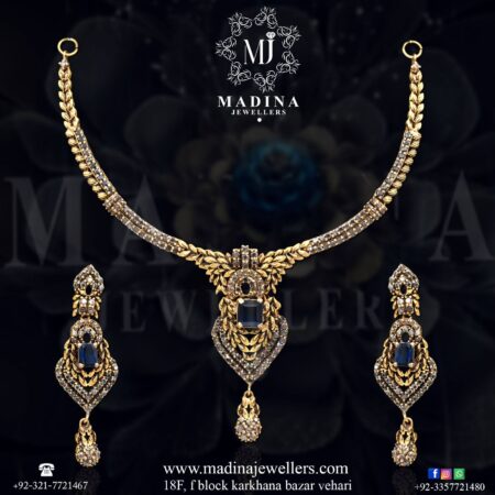 Gold Necklace Design 0004