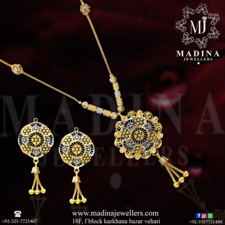 Gold Necklace Design 0018