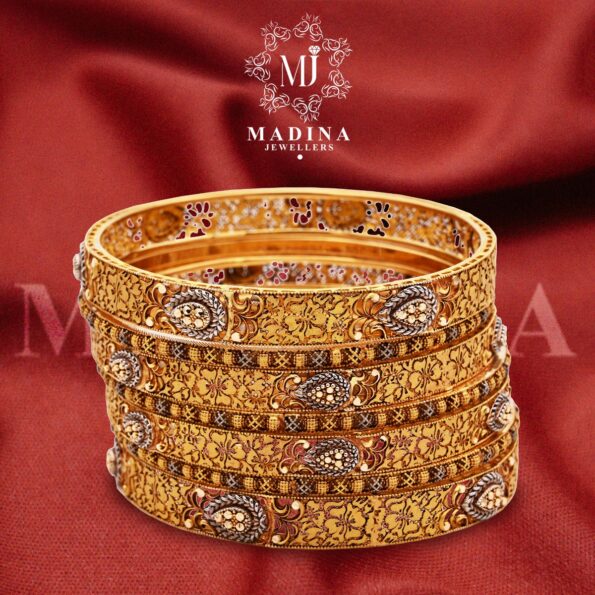 Gold Bangles Design