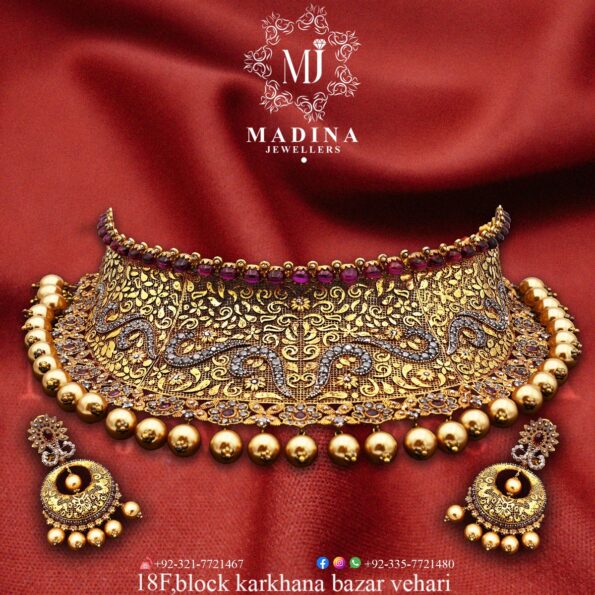 Gold Necklace Design