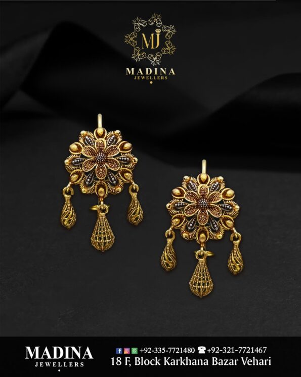 Gold Earring Design