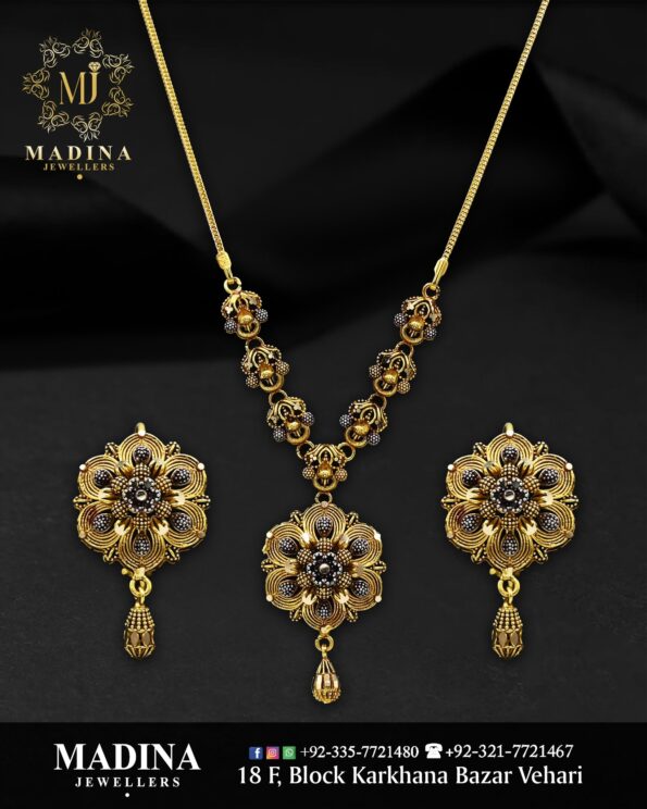 Gold Necklace Design