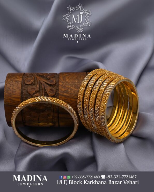 Gold Bangles Design BA