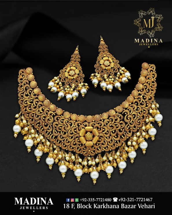 Gold Necklace Design NA