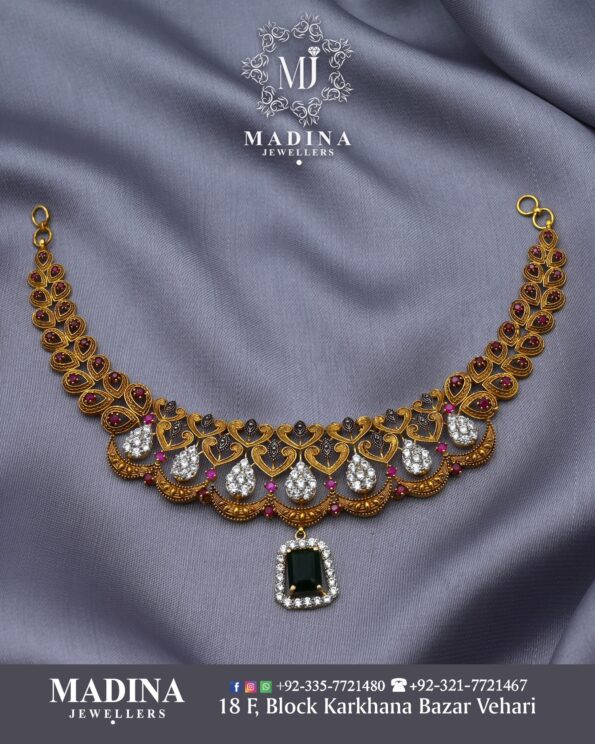 Gold Necklace Design NA