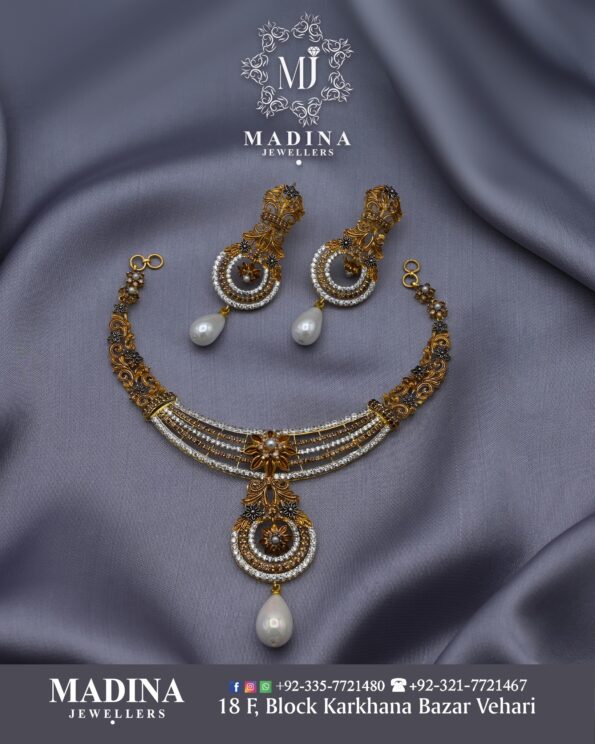 Gold Necklace Design NA