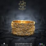 Gold Bangle Design 0005