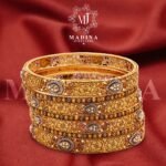 Gold Bangles Design BA002