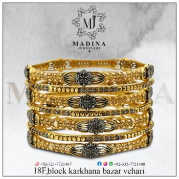 Gold Bangles Design BA004