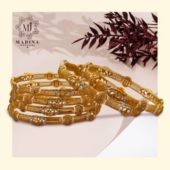 Gold Bangles Design BA005