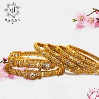 Gold Bangles Design BA006