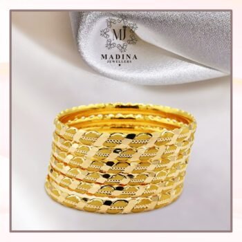 Gold Bangles Design BA007