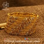 Gold Bangles Design BA008