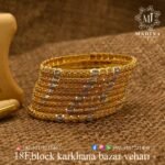 Gold Bangles Design BA009