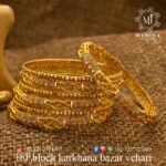 Gold Bangles Design BA010