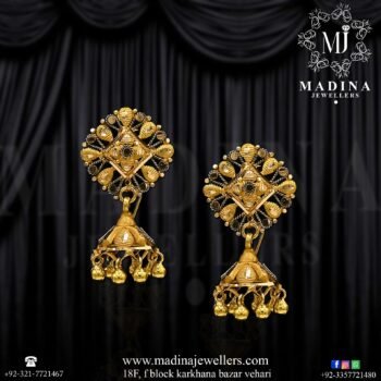 Gold Earring Design 0002