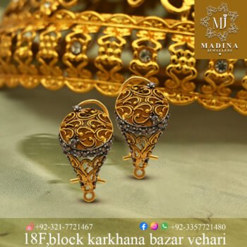 Gold Earring Design 0009