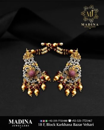 Gold Earring Design ER012