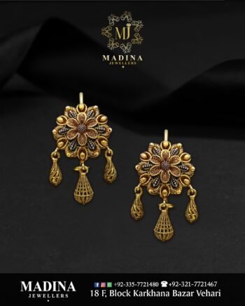 Gold Earring Design ER014