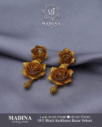 Gold Earring Design ER016