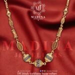 Gold Necklace Design NA018