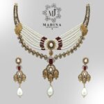 Gold Necklace Design NA004