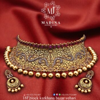 Gold Necklace Design NA005