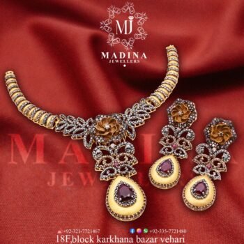 Gold Necklace Design NA006