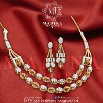 Gold Necklace Design NA007