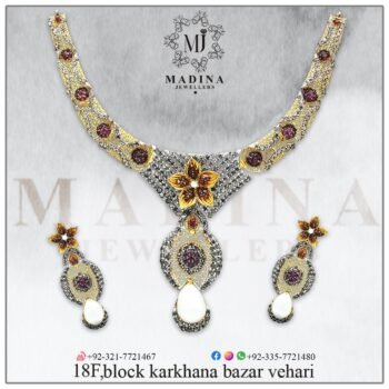 Gold Necklace Design NA010