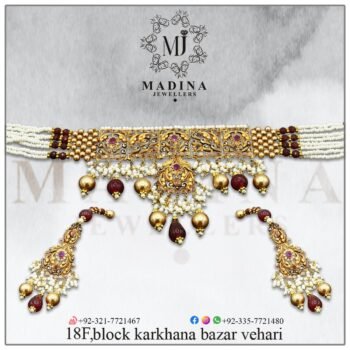 Gold Necklace Design NA013