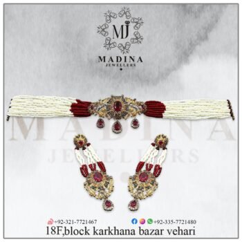 Gold Necklace Design NA015
