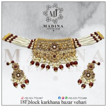 Gold Necklace Design NA016