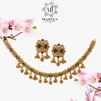 Gold Necklace Design NA020