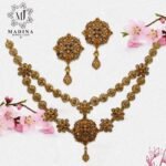 Gold Necklace Design NA021