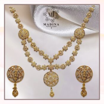 Gold Necklace Design NA022