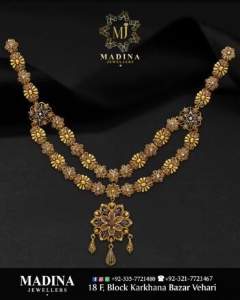Gold Necklace Design NA030