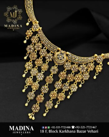 Gold Necklace Design NA032
