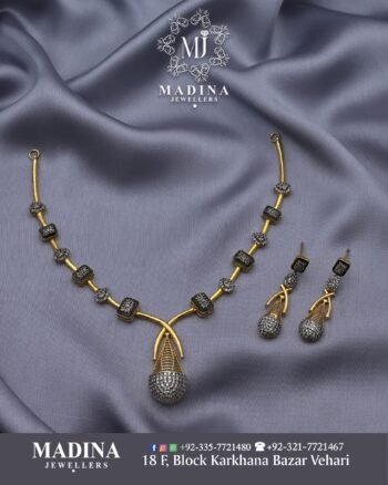 Gold Necklace Design NA038