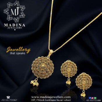 Gold Pendant Design PA004