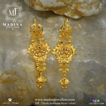 Gold Earring Design 0001