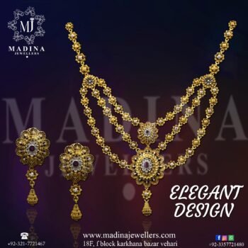 Gold Necklace Design 0002