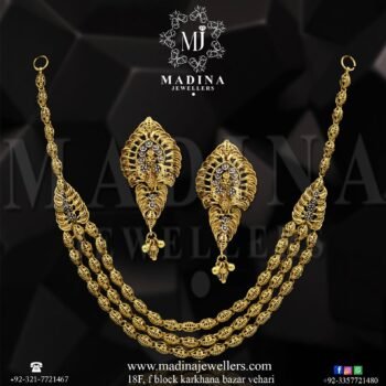 Gold Necklace Design 0003