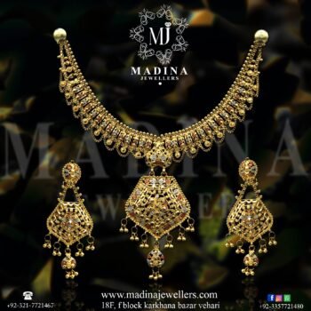 Gold Necklace Design 0007