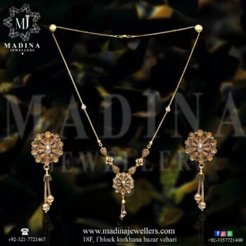 Gold Necklace Design 0008