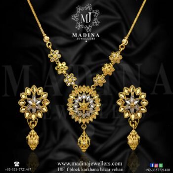 Gold Necklace Design 0011