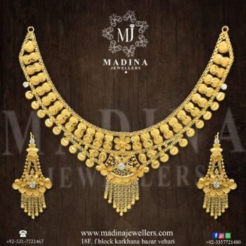 Gold Necklace Design 0012