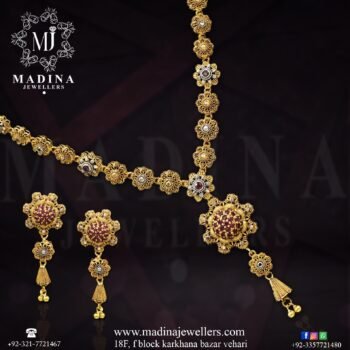 Gold Necklace Design 0014