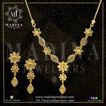 Gold Necklace Design 0015