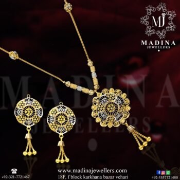 Gold Necklace Design 0018